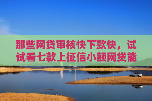 那些网贷审核快下款快，试试看七款上征信小额网贷能下款吗