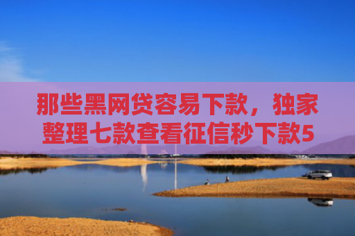 那些黑网贷容易下款，独家整理七款查看征信秒下款5000的网贷