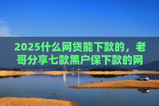 2025什么网贷能下款的，老哥分享七款黑户保下款的网贷口子