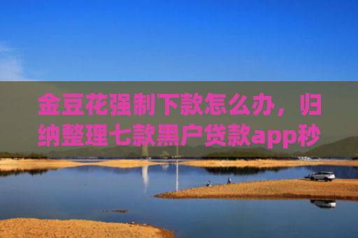金豆花强制下款怎么办，归纳整理七款黑户贷款app秒下款