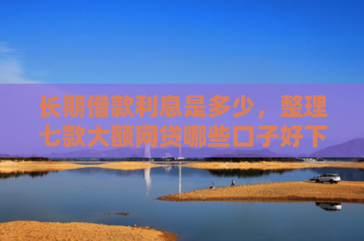 长期借款利息是多少，整理七款大额网贷哪些口子好下款