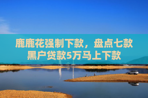鹿鹿花强制下款，盘点七款黑户贷款5万马上下款