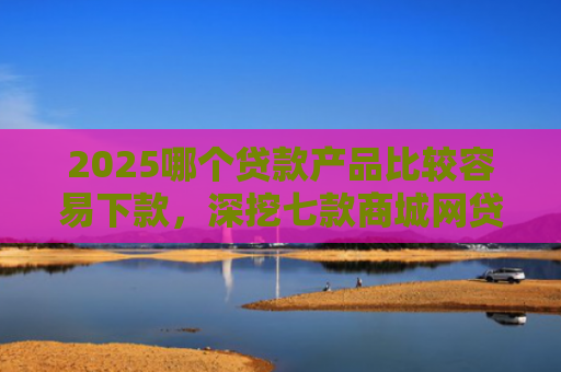 2025哪个贷款产品比较容易下款，深挖七款商城网贷下款的口子