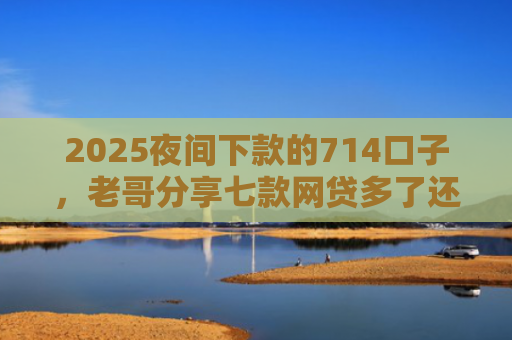 2025夜间下款的714口子，老哥分享七款网贷多了还能下款的口子